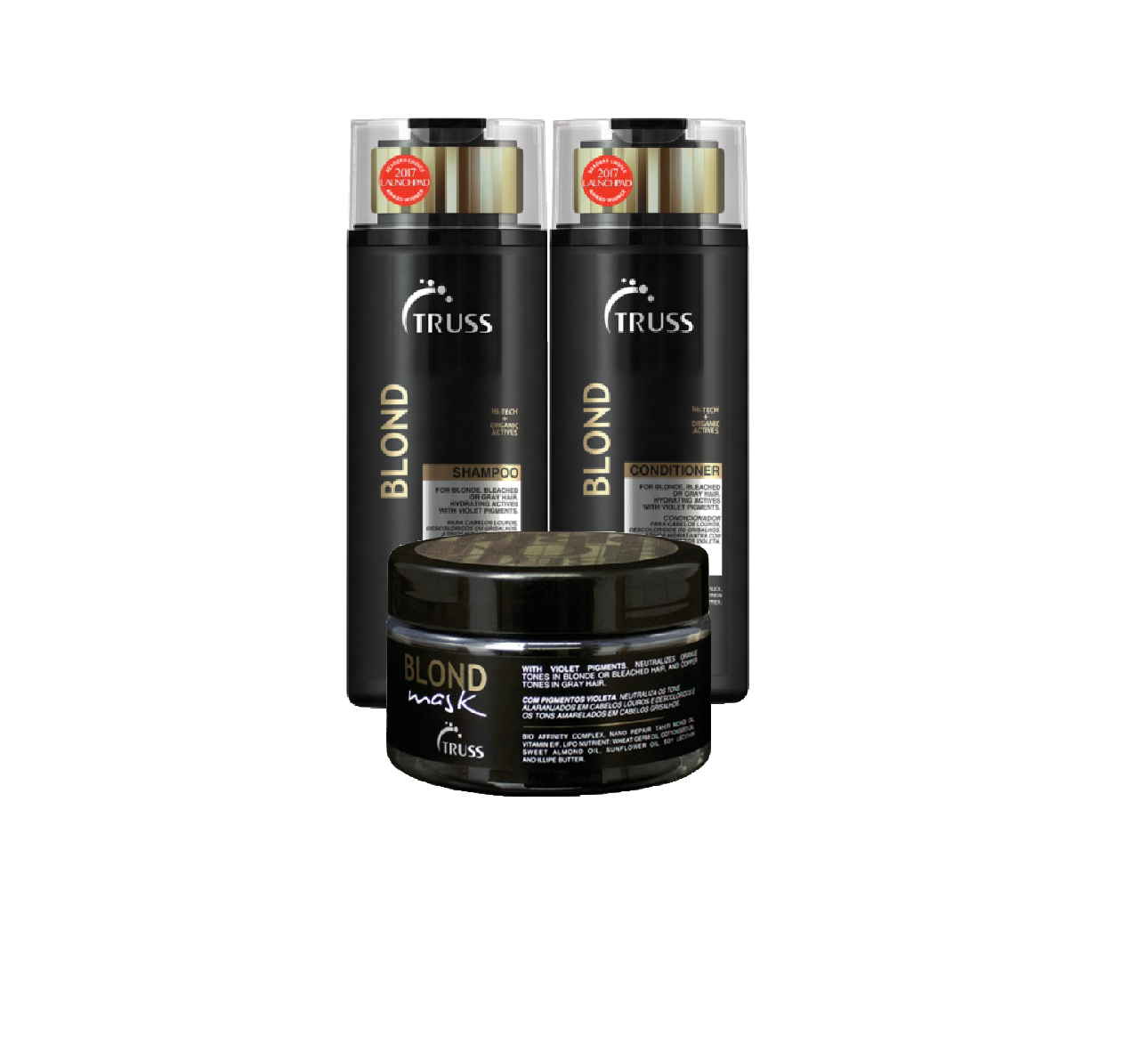 kit Truss Blond Shampoo, Conditioner & Mask Special Promo! 10% off