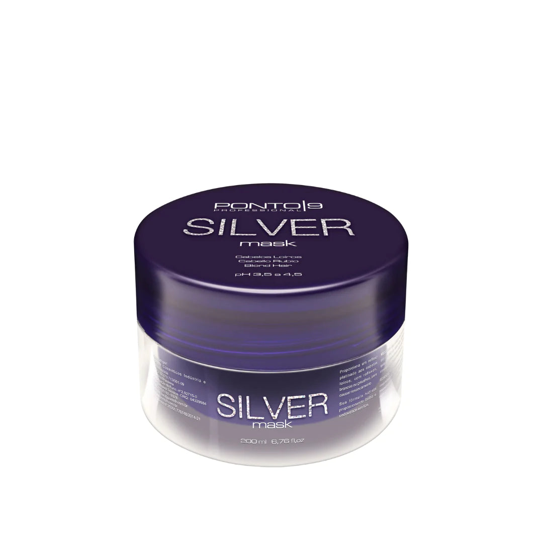 SILVER Mask Ponto 9  6.76 OZ